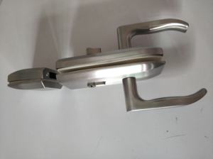 Ufficio in lega di zinco maniglia della porta a battente serratura G006 in acciaio inossidabile senza cornice serratura della porta di vetro simile al tipo di <span class=keywords><strong>dorma</strong></span> - Product Image 5