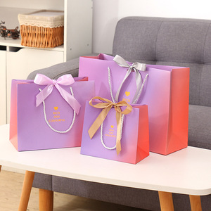 Custom Bio Pita <strong>pink</strong> Fashion <strong>Victoria</strong> <strong>Secret</strong> Clothing Gift Jewelry Shopping Paper Packaging <strong>Bags</strong> with Logos Bow Ties - Product Image 2