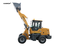 CASER L18 Kleiner Frontlader 4300kg Betriebsgewicht Vollhydraulische Lenkung Flexible Bedienung
