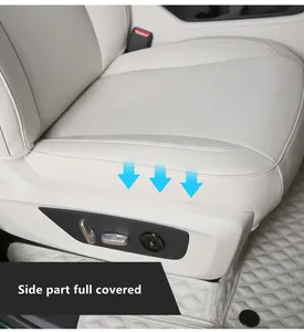 Housse de siège auto sur mesure 3 rangées avec 6, 7 ou 8 sièges, cuir Nappa de luxe haute qualité, ajustement original pour LINCOLN NAVIGATOR - Product Image 2