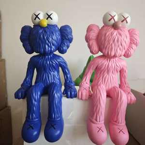 ตุ๊กตาคุกกี้มอนสเตอร์และเอลโม ตัวละครคู่จากเซซามีสตรีท ขนาด 50 ซม. สำหรับตกแต่งเชิงพาณิชย์ ของตกแต่งบ้าน ของสะสม และของขวัญ - Product Image 1