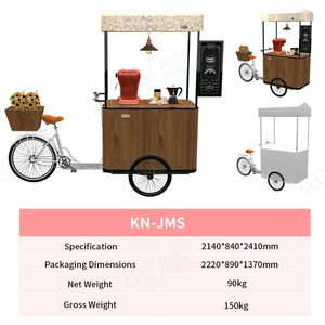 Carrito de Café Personalizado, Bicicleta Móvil de Espresso para Pequeñas Empresas y Eventos - Product Image 4