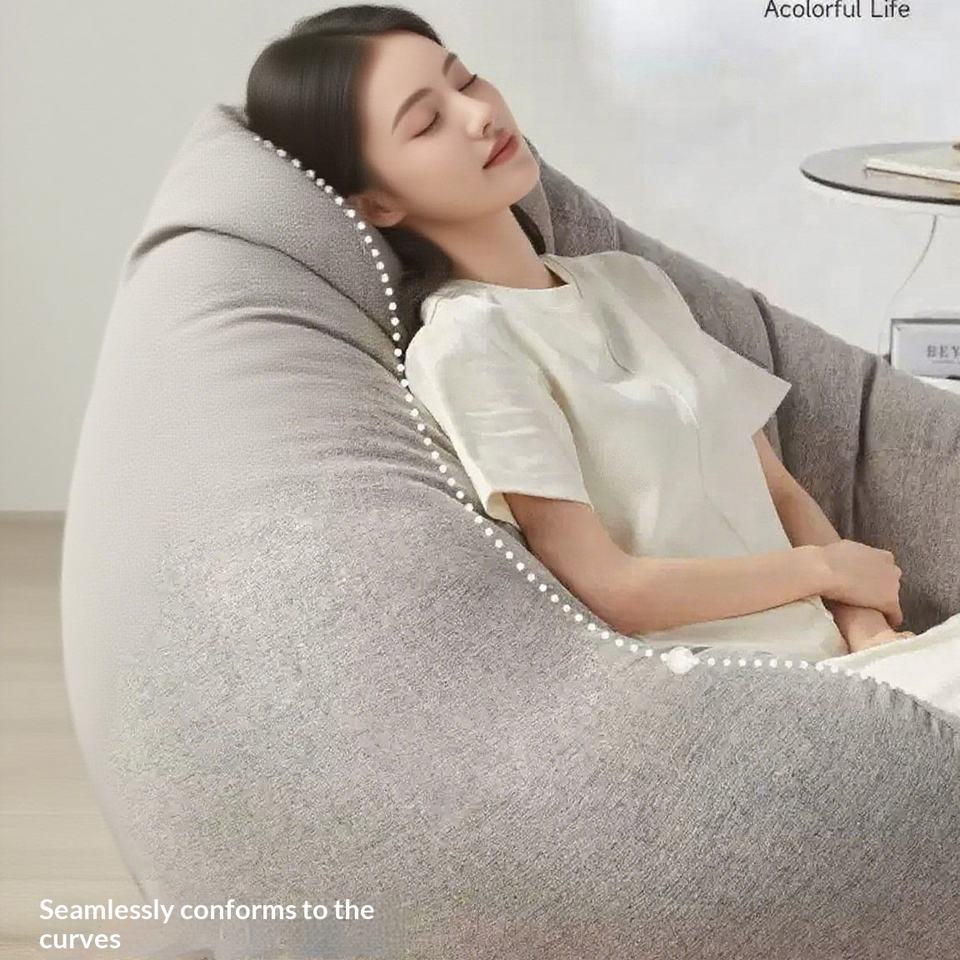 Lazy Sofa Home Sauna/Foot Bath ClubhouseReclining Sleep-Ready Cotton ...