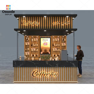 Diseño Moderno de Mostrador para Cafetería |   Muebles para Cafetería, Bar y Tienda de Té de Burbujas |   Decoración de Interiores y Exhibición de Artículos Decorativos - Product Image 1
