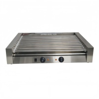 Machine à hot-dogs professionnelle à 11 rouleaux, 75 cm, en acier inoxydable 304, 2750 W, 220 V, pour snack-bars et supérettes