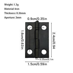 Nhỏ sắt kim loại bản lề cho hộp cổ thiết kế truyền thống cho nhà bếp phòng khách và trường học-nhà sản xuất bán buôn - Product Image 5