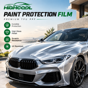 HIGHCOOL 1.52*15m Rollo de Película Protectora de Pintura Transparente de TPU para Carrocería de Automóvil, Suministro de Fábrica para Mayoristas Globales - Product Image 1