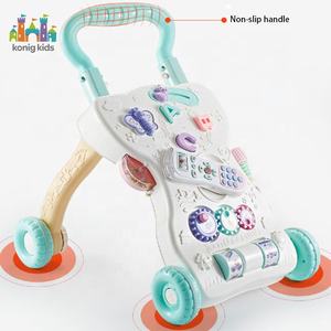 Andador <span class=keywords><strong>de</strong></span> bebé Konig Kids Andador Para <span class=keywords><strong>Bebe</strong></span> Sit-To-Stand con ruedas Centro <span class=keywords><strong>de</strong></span> aprendizaje Actividad Andador <span class=keywords><strong>de</strong></span> bebé con música - Product Image 2