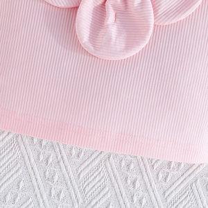 ชุดลำลองสำหรับเด็กผู้หญิง อายุ 1-5 ปี ชุดสองชิ้นสุดหรู ปักลายดอกไม้สวยงาม เสื้อแขนกุด ลายสัตว์ - Product Image 3