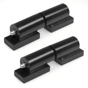 Bisagra de acero negro de alta resistencia para soldar, 450 lb, tipo bala, con grasa, para portones metálicos de entrada y vallas. - Product Image 1