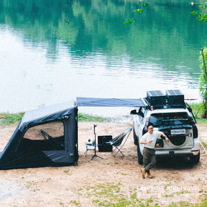 ADA OVERLAND Toldo Lateral Ajustable para Auto 4x4, Estable y Único, con Inclinación de 90 Grados, Impermeable, para Campamento al Aire Libre, para 4-5 Personas - Product Image 1