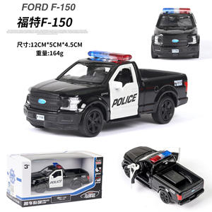 1:36 in scatola in scala americana Mustang Rambo della polizia auto Diecast <span class=keywords><strong>giocattolo</strong></span> accessori da forno per bambini - Product Image 6