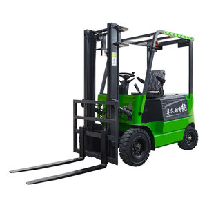 מלגזה חשמלית עם איזון משקל 1.5 טון 3 טון 5 טון למחסן, אתר בנייה, טיפול במטען, ספק - Product Image 3