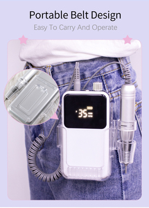 Máquina de manicura profesional <span class=keywords><strong>Mr</strong></span> Love, taladro de uñas con cepillo, 35000 RPM, bajo nivel de ruido - Product Image 2