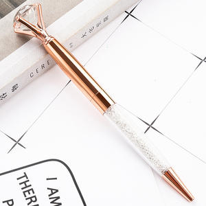 <span class=keywords><strong>Promo</strong></span> Big Top Diamond Ball Pen con logotipo grabado Multi Color Diamond Crystal para regalo de boda - Product Image 6