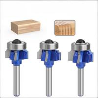 Set Mata Bor Router 8mm Berkualitas Tinggi 4-Slot Berlapis Tungsten Carbide, Pemotong Penggilingan Kayu CNC HRC65 4-Flute Sanlude