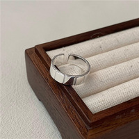 Ada Jewelry Joyas de Plata 925, Anillos de Eternidad Coreanos de Plata de Ley Original, Modernos y a la Moda