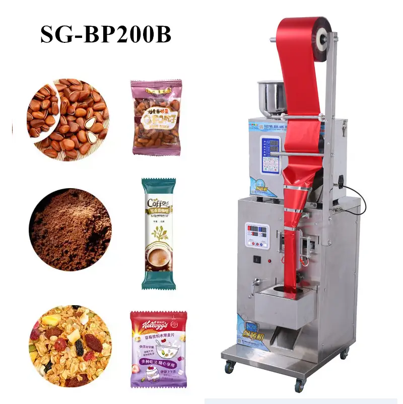 Milk coffee sachet vertical tea bag powder pouch automatic packing machine price for small business,automatic bagging machines