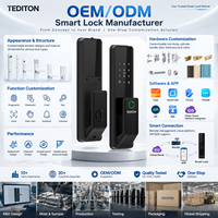 Fabricant de serrures de porte intelligentes à empreintes digitales personnalisées Tediton pour les marques avec personnalisation du firmware, OEM, ODM, logo et emballage