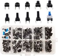 Kit d'assortiment de boutons-poussoirs tactiles OEM Perfect PENPOS (6*6 mm 7*7 mm) à 4 broches pour les domaines des produits électroniques