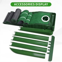 Tapis de putting de golf miniatures CE OEM/ODM, système de putting automatique, produits brevetés, taille très demandée