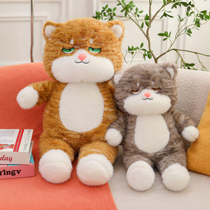 Peluche de <span class=keywords><strong>Gato</strong></span> Súper Suave de 35/45/60/80/100 cm, Fabricación de Juguetes de Peluche Personalizados, Juguetes de Animales de Peluche Rellenos de Algodón PP, Juguetes de Peluche Navideños para Niños - Product Image 3