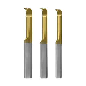 Outils d'alésage de trous intérieurs personnalisés en carbure de tungstène MQR de petit diamètre pour machine cnc