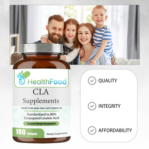 Customized Packaging Conjugated Linoleic Acid <b>Supplement</b> Capsules from Safflower Oil Boost Metabolism Strength CLA Softgels - Product Image 5