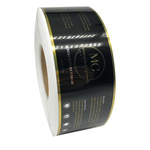 Tùy chỉnh tự dính Vinyl Nhãn cuộn in dán không thấm nước dầu bằng chứng nước giải khát chai nhãn với kim loại hiệu ứng - Product Image 5