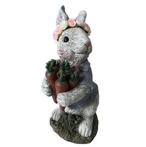 <span class=keywords><strong>Articoli</strong></span> per l'arredamento del <span class=keywords><strong>giardino</strong></span> della statua del paesaggio del cortile del balcone della statua della carota del coniglio creativo del fumetto della decorazione all'aperto - Product Image 1