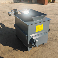 Incinerador de Residuos Móvil con Motor de 550W, Procesa Residuos Domésticos, Industriales, de Cocina, Médicos, Cuero, Goma, Espuma, Cartón, Sin Humo