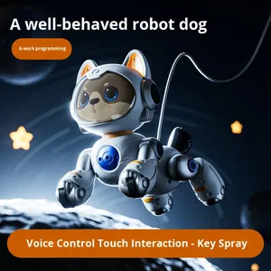 WGNRC Y14 Ai Akıllı Robotik Köpek, Programlama Robot Köpek Oyuncakları Ses Kontrolü Robot Köpek, Hareket Algılayan Robot Köpek Oyuncakları Akıllı Robot Oyuncak - Product Image 4