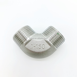 X22007ST 304 Edelstahlmaterial Außengewinde 90-Grad-Rohrfitting Winkelstück - Product Image 3
