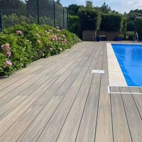 Co-extrusion Bois Plastique Composites Offre Spéciale Longueur personnalisée Revêtement de sol Parquet Plancher de haute qualité Pont extérieur Wpc Board