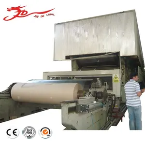 Paper manufacturer high capacity kraft 3600mm type testline making machine for paper mill