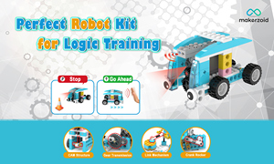 Makerzoid 72-in-1 Robot thông minh 6 + tuổi trẻ em 'lập trình giáo dục Robot Đồ chơi khoa học logic đào tạo Kit - Product Image 2