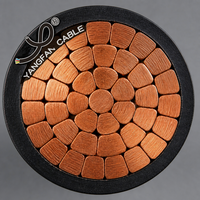 Cable de Cobre Armado XLPE SWA 4x16mm² 0.6/1kV, Cable de Alimentación Subterráneo Armado con Alambre de Acero