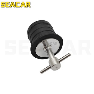Tapón de desagüe Seacar de 1.25 pulgadas de acero inoxidable con expansión de goma para embarcaciones, herrajes marinos - Product Image 3