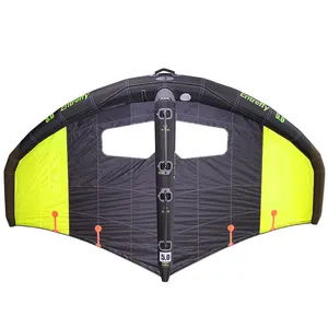 Entroffy Kitesurfing Zwart & Groen Opblaasbare Vleugel Draagvleugelboot Vlieger Zeil Surfplank Opblaasbare Vleugels Te Koop