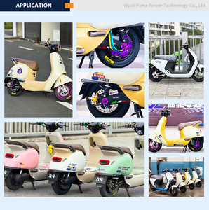 Kits de conversion de moteur de moyeu haute performance 12 pouces 1500W étanche IP67 sans balais pour cyclomoteur, scooter et moto - Product Image 6