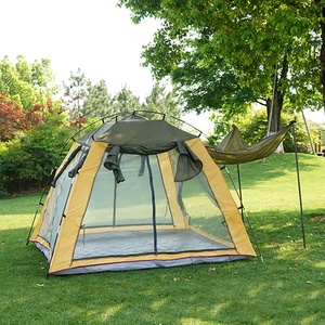 Tente de <span class=keywords><strong>camping</strong></span> 4 personnes avec protection solaire UV <span class=keywords><strong>Meilleur</strong></span> couche de randonnée 4 saisons Imperméable - Product Image 4