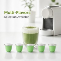 Capsules de Matcha Aromatisées – Collection de Saveurs – Dosettes de Thé Vert Latte Instantané pour Machine à Café Monodose – Vente en Gros