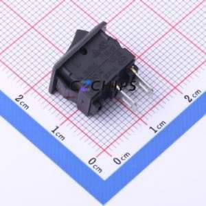 RS601HL-1010011BB Rocker Switch Through hole Component (THT) Switch 15mm 10.5mm Concave Bend Without - Product Image 2