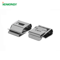 Clip pour module PV en acier inoxydable, norme australienne, clips pour câbles solaires, clip pour fils PV, pince pour câbles, gestion des câbles solaires