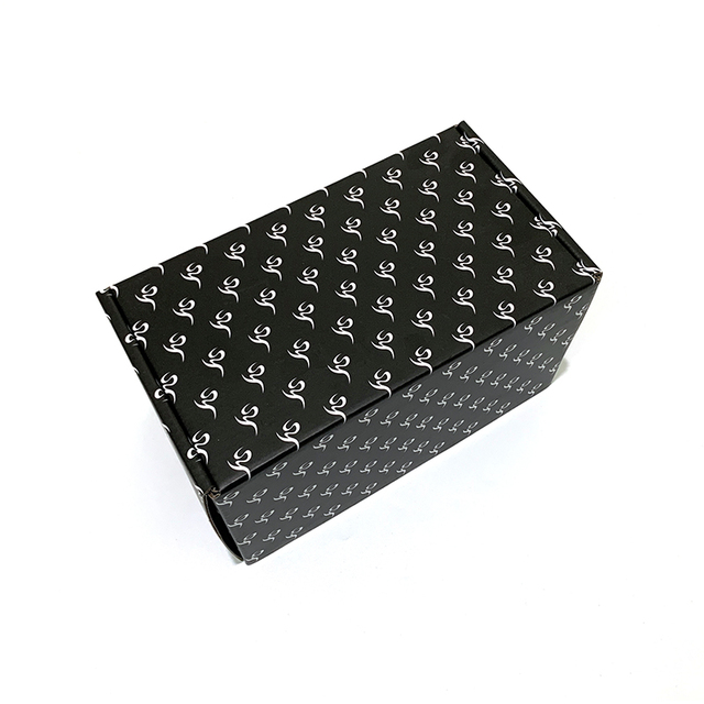 Custom Rigid Recycle Shipping Box with Sturdy Folding Corrugated Packaging with Logo Embossing Matte Lamination for Safe Protect