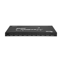 Bitvisus 8K Expander multi-écrans en métal, 9 écrans, n'importe quelle disposition, mode de raccord multi-écrans, contrôleur 9x1, mur vidéo 3 pour 3 DP, alimentation 12V