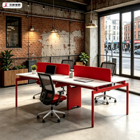 Table de travail de bureau modulaire en bois de qualité supérieure JIUSHUN, cloison de bureau, poste de travail moderne