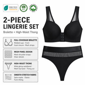 <span class=keywords><strong>Reggiseno</strong></span> da Donna di Alta Qualità, Taglie Forti, Sexy in Pizzo <span class=keywords><strong>e</strong></span> Rete Traspirante, con <span class=keywords><strong>Ferretto</strong></span> di Supporto, Comodo <span class=keywords><strong>e</strong></span> <span class=keywords><strong>Senza</strong></span> Cuciture - Product Image 3