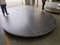Plateforme de scène de concert portable en aluminium, modulaire et réglable, pour événements extérieurs, mariages, églises, écoles, scène mobile