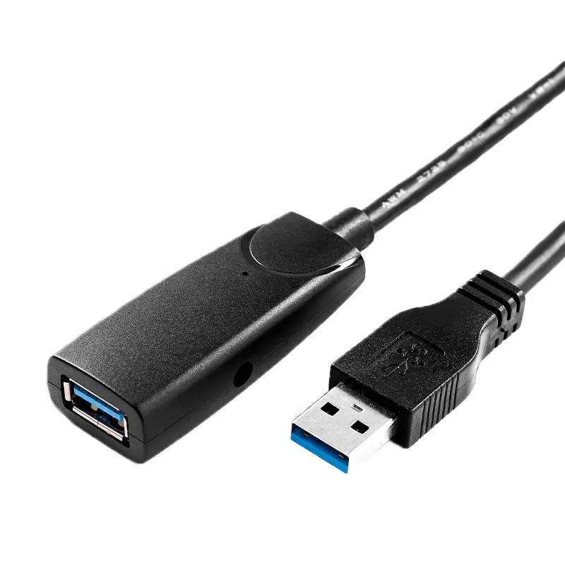 Toptan yüksek hızlı uzatma kablosu üst satış USB3.0 5m/10m/15m/20m/25m/30m ile sinyal amplifikatörü USB 3.0 uzatma kablosu